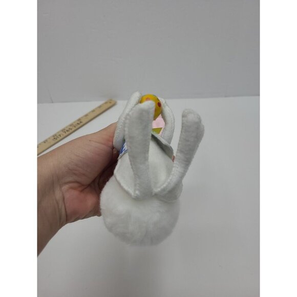 Annalee 6in Easter Boy Bunny Holding Easter Egg New with Tags 200810 Blue Vest - Picture 6 of 6